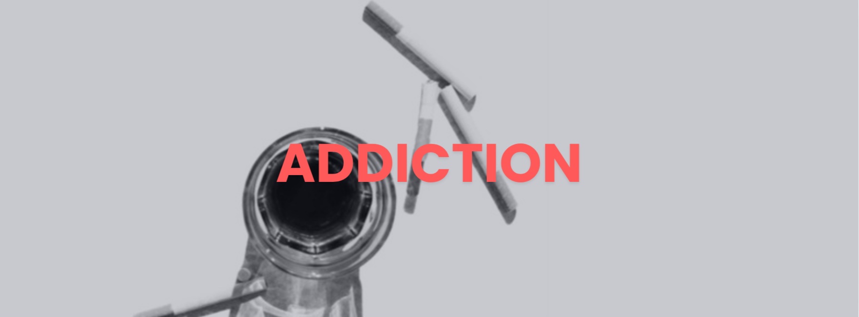 Addiction shown as a repeating subconscious pattern, illustrating how therapy addresses the root causes of addictive behaviour